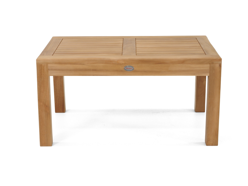 Modern Teak Rectangular Coffee Table
