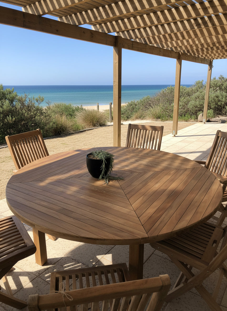 Tye Round Table - THE TEAK PLACE