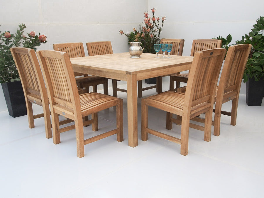 8 Seater Dining Table - THE TEAK PLACE