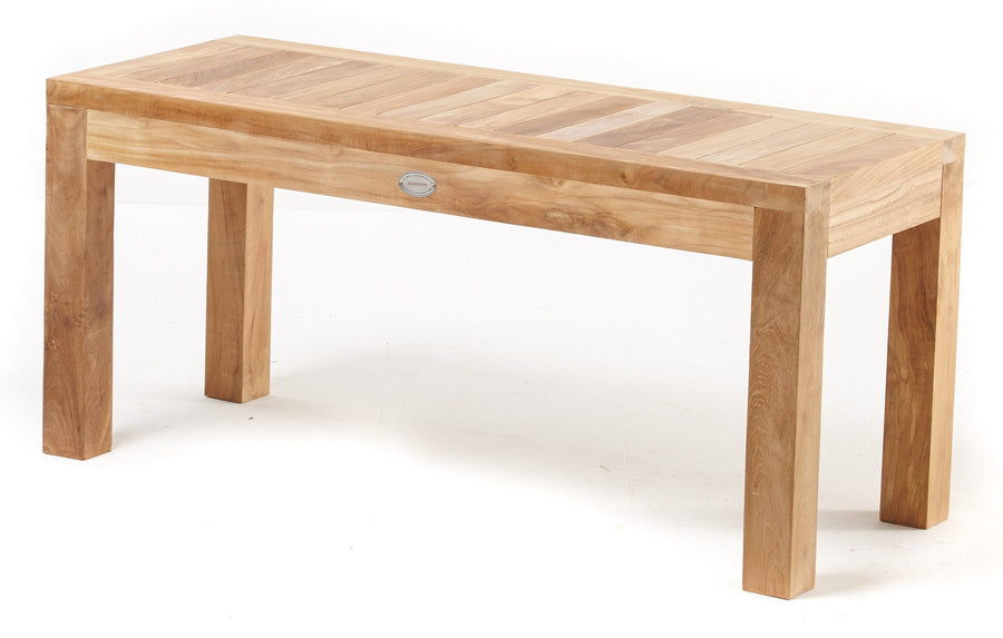 Teak Arrow Bench - The Teak Place