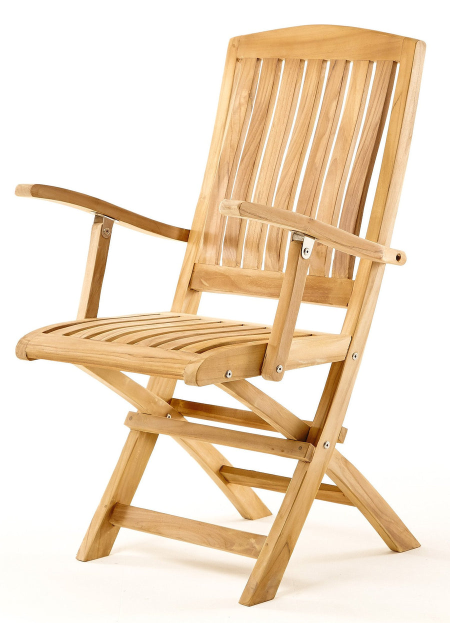 Vivienne Folding Armchair - THE TEAK PLACE