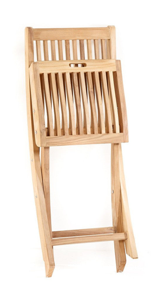 Leo Folding Dining Chair - The Teak Place