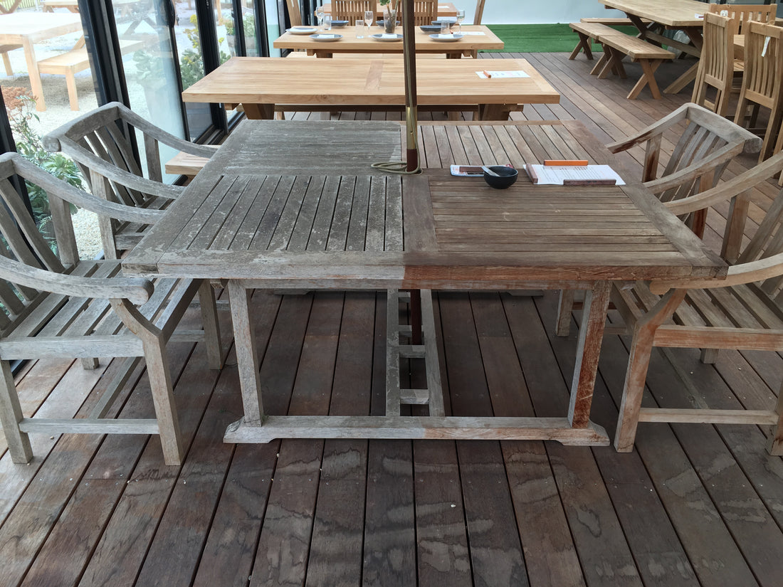 20 Year Old Teak Setting