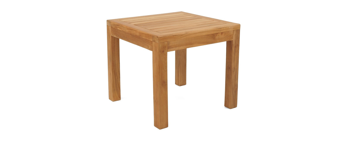 Teak outdoor coffee table
