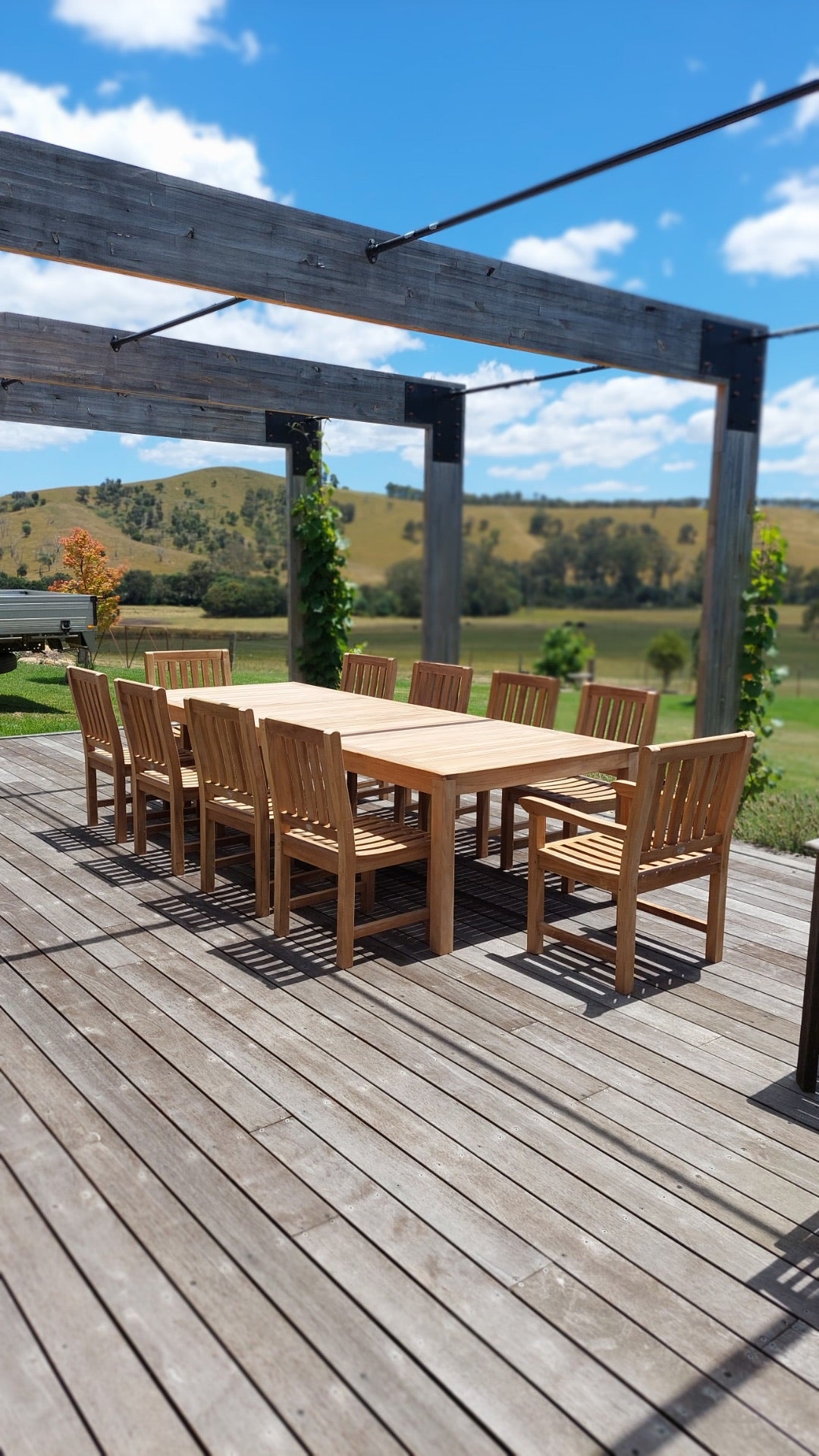 Deluxe Teak Dining Tables