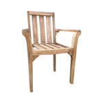 Classic Teak Stacking Chair