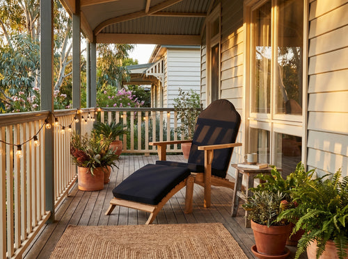 Adirondack chair & Foot stool