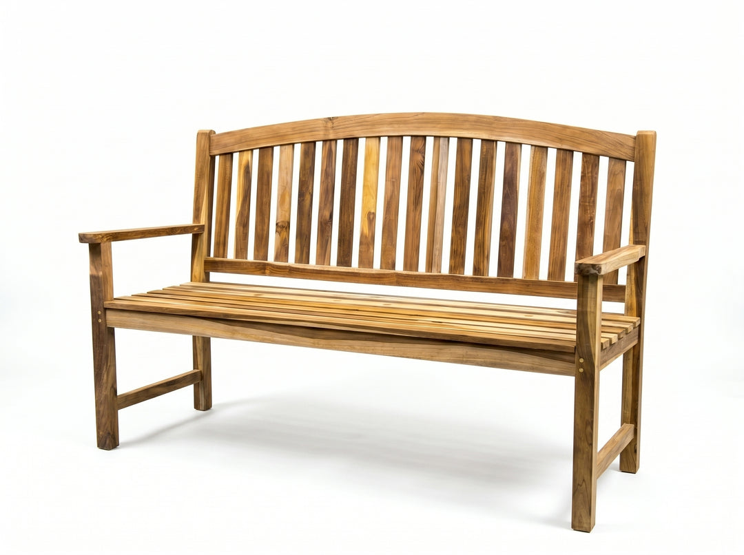 Dover Teak Garden Bench 150cm - B/C Grade (Discontinued))