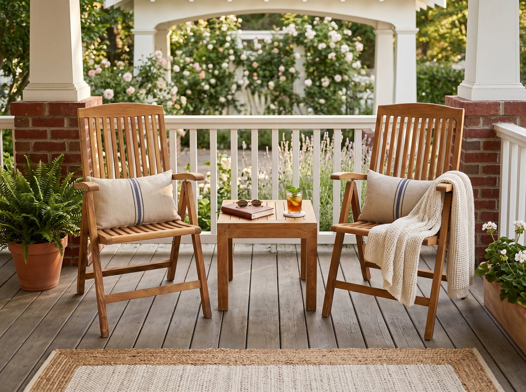 Teak Reclining Chair