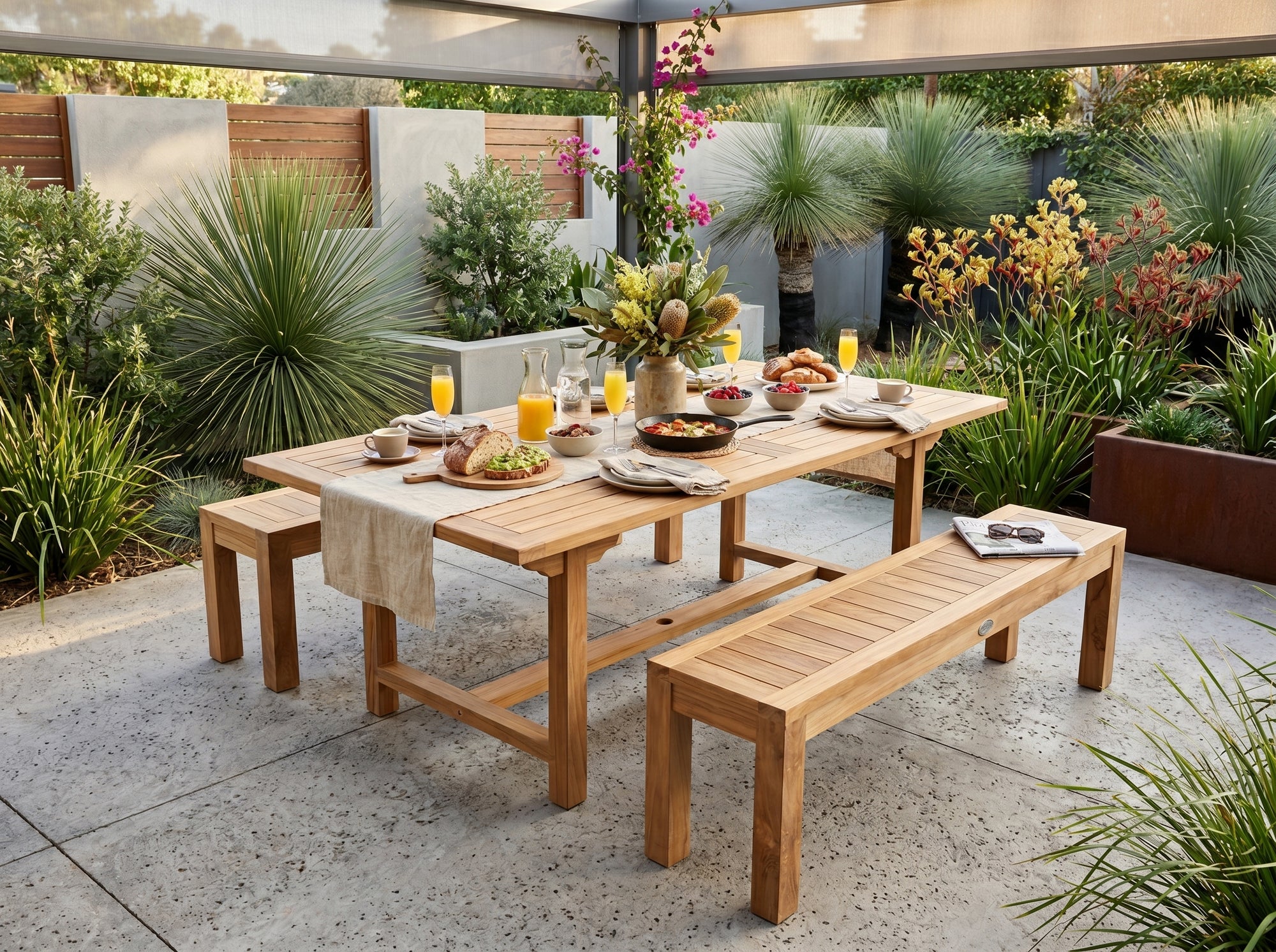 Emma Fixed Rectangular Table