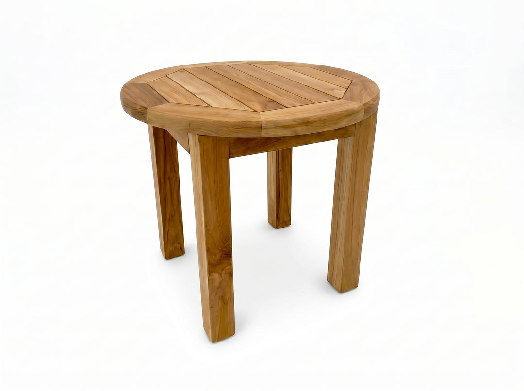 Round Teak Coffee Table