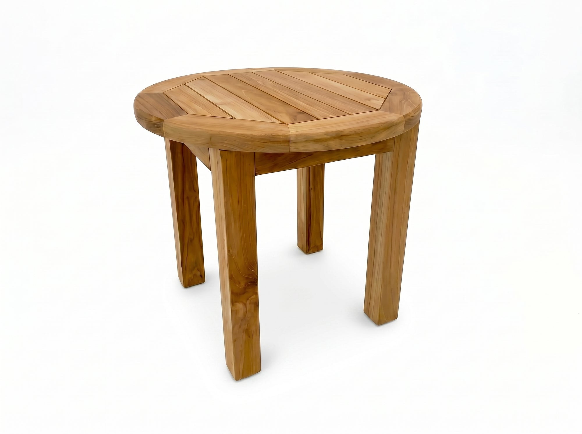 Round Teak Coffee Table
