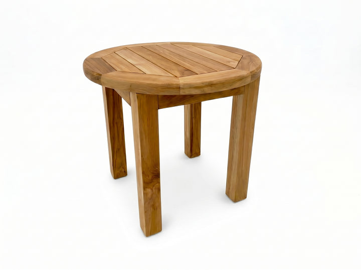 Round Teak Coffee Table