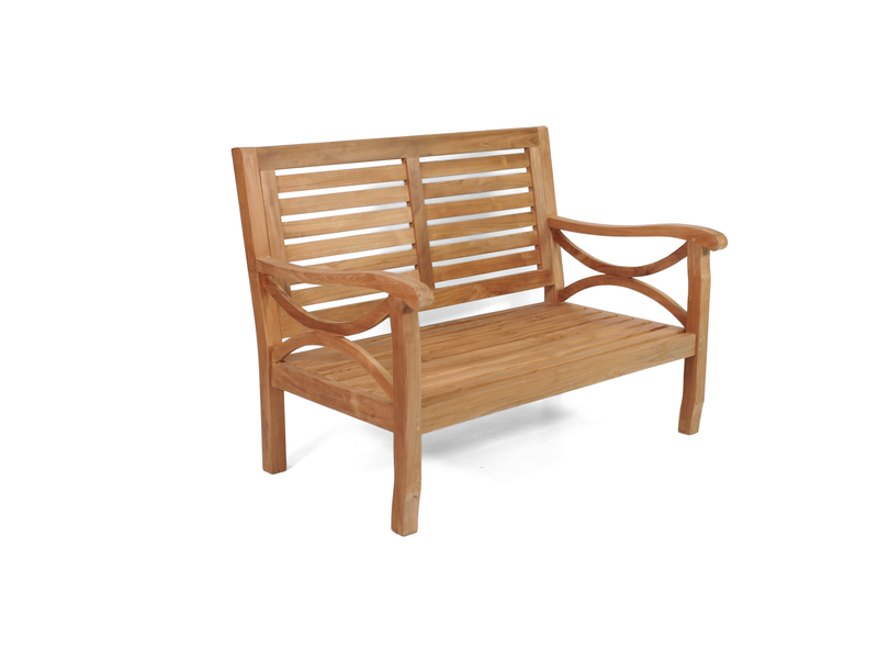 Paris Teak Love Seat