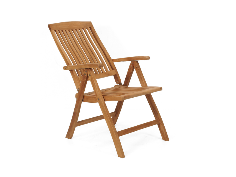 Teak Reclining Chair