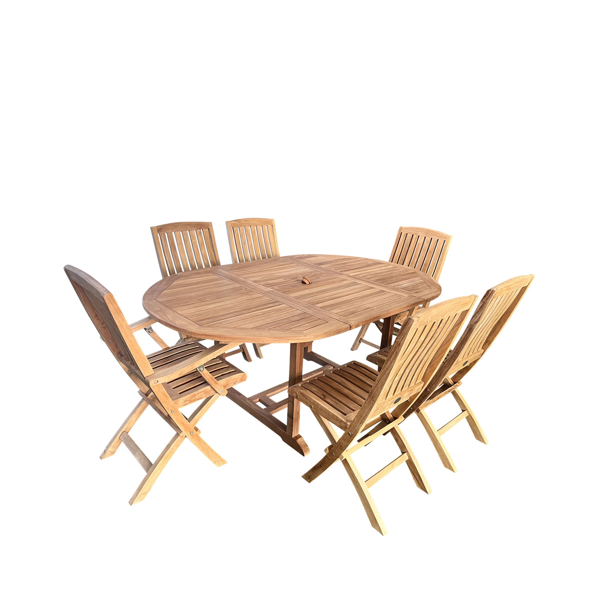 Oval Extension Tables (Clearance)