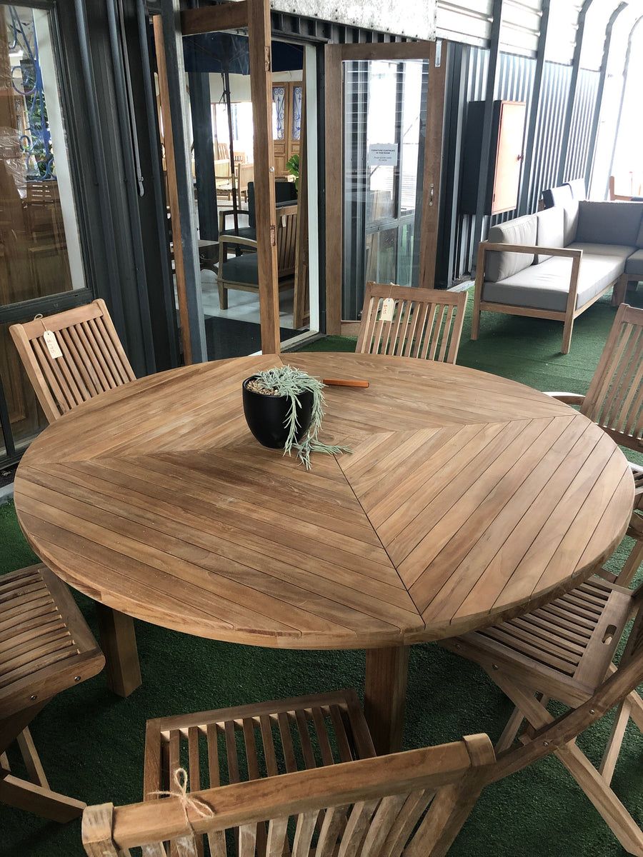 Tye Round Table - THE TEAK PLACE