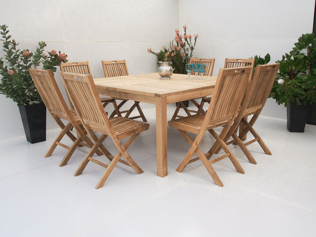 8 Seater Dining Table - THE TEAK PLACE