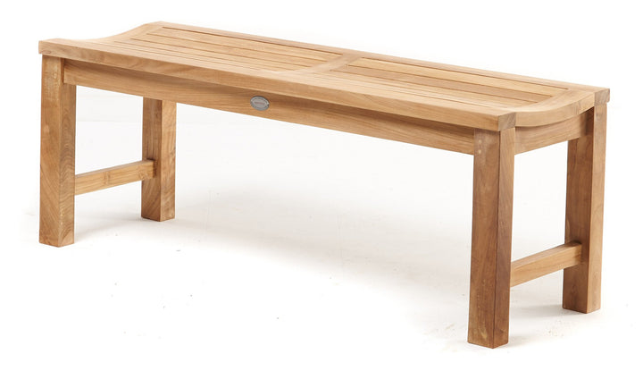Vivienne Straight Leg Bench - THE TEAK PLACE